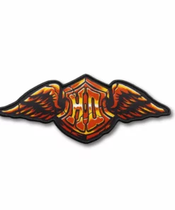 Harley-Davidson® Stone Wings Iron-On Patch, 97659-21VX Decals & Patches