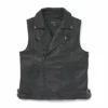 Harley-Davidson® Men's Layton Leather Vest Black 97020-22VM