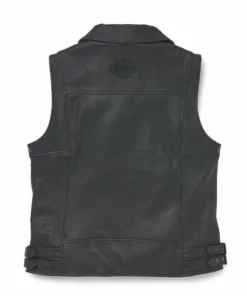 Harley-Davidson® Men's Layton Leather Vest Black 97020-22VM