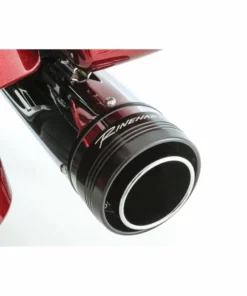 Rhinehart Pipes Rinehart® MotoPro45 4-1/2" Slip-On Mufflers Chrome W/ Black End Cap For Touring 500-0110 11 Rhinehart Pipes Rinehart® MotoPro45 4-1/2