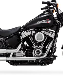 Vance & Hines® Twin Slash 3" Slip-Ons Fits Softail Models - Chrome, VH0292