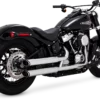 Vance & Hines® Twin Slash 3" Slip-Ons Fits Softail Models - Chrome, VH0292 1 Vance & Hines® Twin Slash 3" Slip-Ons Fits Softail Models - Chrome, VH0292