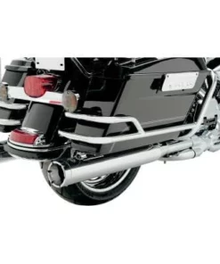 Vance & Hines® Monster Round Muffler - Chrome - '95-'16 FL 1801-0395