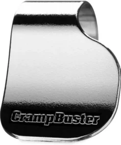 Tucker Crampbuster® CB4-C EA Throttle Grip - Oversized Wide - 1-1/2 In. - Chrome, 075076
