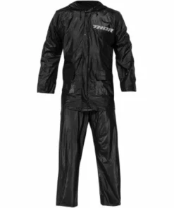 Parts Unlimited Thor® Black PVC Rainsuit, 2851-0464 Rain Gear
