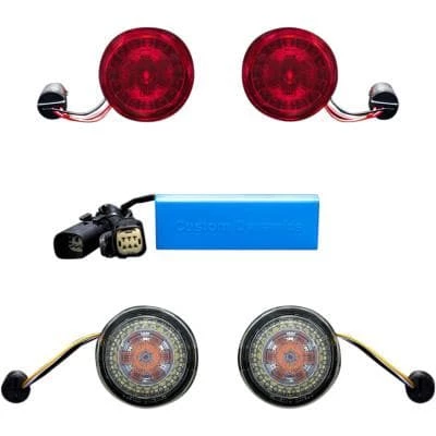 Custom Dynamics® ProBEAM® LED Front And Rear Turn Signal Conversion Kit, 2020-1575 3 Custom Dynamics® ProBEAM® LED Front And Rear Turn Signal Conversion Kit, 2020-1575