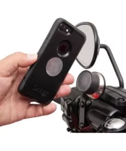 Klock Werks® Black IO Device Mount (Perch Mount W/Stock Controls) - 0636-0048 Phone Holders