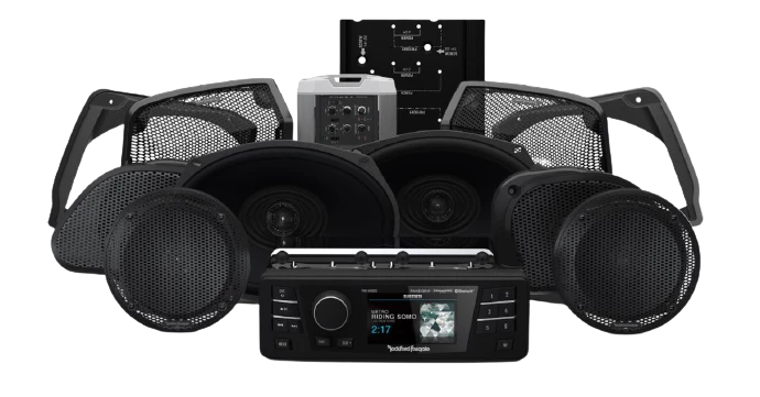 Rockford Fosgate Harley-Davidson® Road Glide Ultra Source Unit, 6 Speaker & Amp Kit, HD9813RGU-STAGE3 3 Rockford Fosgate Harley-Davidson® Road Glide Ultra Source Unit, 6 Speaker & Amp Kit, HD9813RGU-STAGE3