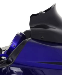 Klock Werks® Black 8" Flare Bagger Windshield, 2310-0196 Windshields