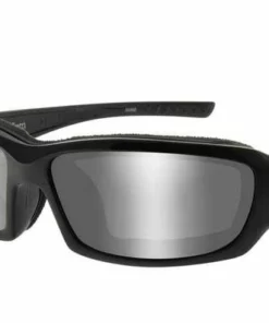 Wiley X Harley-Davidson® Men's GEM Sunglasses, Silver Flash Lenses & Gloss Black Frames Sunglasses & Goggles