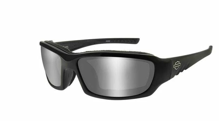 Wiley X Harley-Davidson® Men's GEM Sunglasses, Silver Flash Lenses & Gloss Black Frames Sunglasses & Goggles 3 Wiley X Harley-Davidson® Men's GEM Sunglasses, Silver Flash Lenses & Gloss Black Frames Sunglasses & Goggles