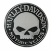 Chroma Harley-Davidson® Willie G Skull Chrome Injection Molded Emblem, CG9113 1 Chroma Harley-Davidson® Willie G Skull Chrome Injection Molded Emblem, CG9113