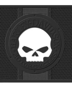 Plasticolor Harley-Davidson® Willie G Skull Single Floor Utility Mat, 1261