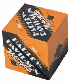 Global Products Home Harley-Davidson® Ride Free Note Cube - 3.5 X 3.5 Inches, Orange/Black HDL-20118