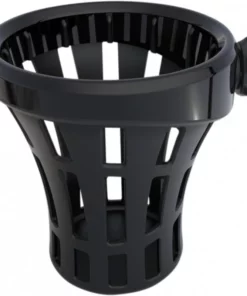 Parts Unlimited Ciro® Black Passenger Drink Holder W/ Ball Mount, 0636-0137 Cup Holders