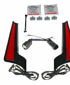Custom Dynamics® Fascia LED Light Panels - Black/Red, 2040-2512 LED Lighting