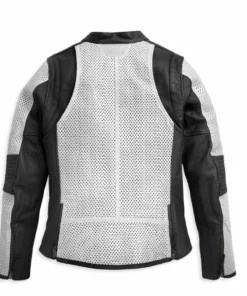 Harley-Davidson® Women's Hideaway Perforated Leather Jacket, 97020-21VW