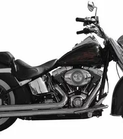 Pipes Tucker ® Chrome 1.75" Angle Tip Exhaust Systemm, 626413