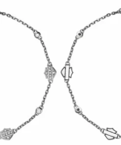 MOD Harley-Davidson® Women's Classic Bar & Shield Anklet, HDA0007