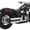 Pipes Vance & Hines® Twin Slash Mufflers - Chrome, 1801-1248