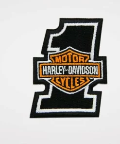 Symbol Arts Harley-Davidson® #1 Bar & Shield Patch, X-Small