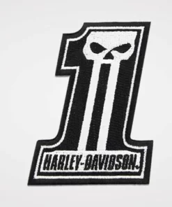 Symbol Arts Harley-Davidson® #1 Dark Custom Patch Decals & Patches