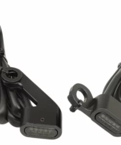 Drag Specialties® LED Handlebar Marker Lights - Black/Smoke, 2040-2143