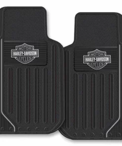 Plasticolor Harley-Davidson® Grey Bar & Shield Elite Series Floor Mats, 1653G Accessories