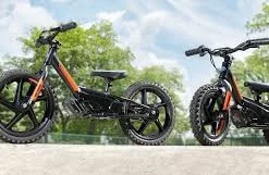 Kids Harley-Davidson® IRONe16 Black Electric Balance Bike