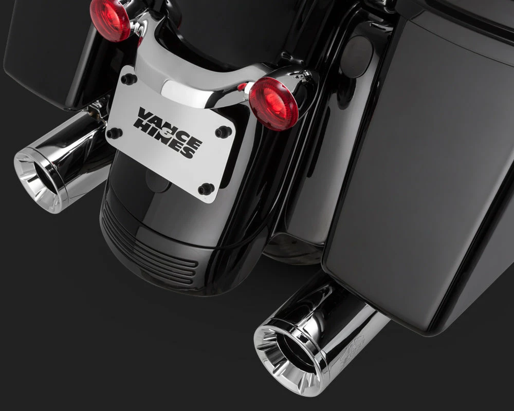 Pipes Vance & Hines® Eliminator 400 Chrome Slip On Exhaust, VH0223 6 Pipes Vance & Hines® Eliminator 400 Chrome Slip On Exhaust, VH0223