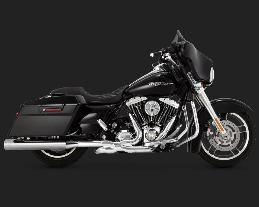 Pipes Vance & Hines® Eliminator 400 Chrome Slip On Exhaust, VH0223 5 Pipes Vance & Hines® Eliminator 400 Chrome Slip On Exhaust, VH0223