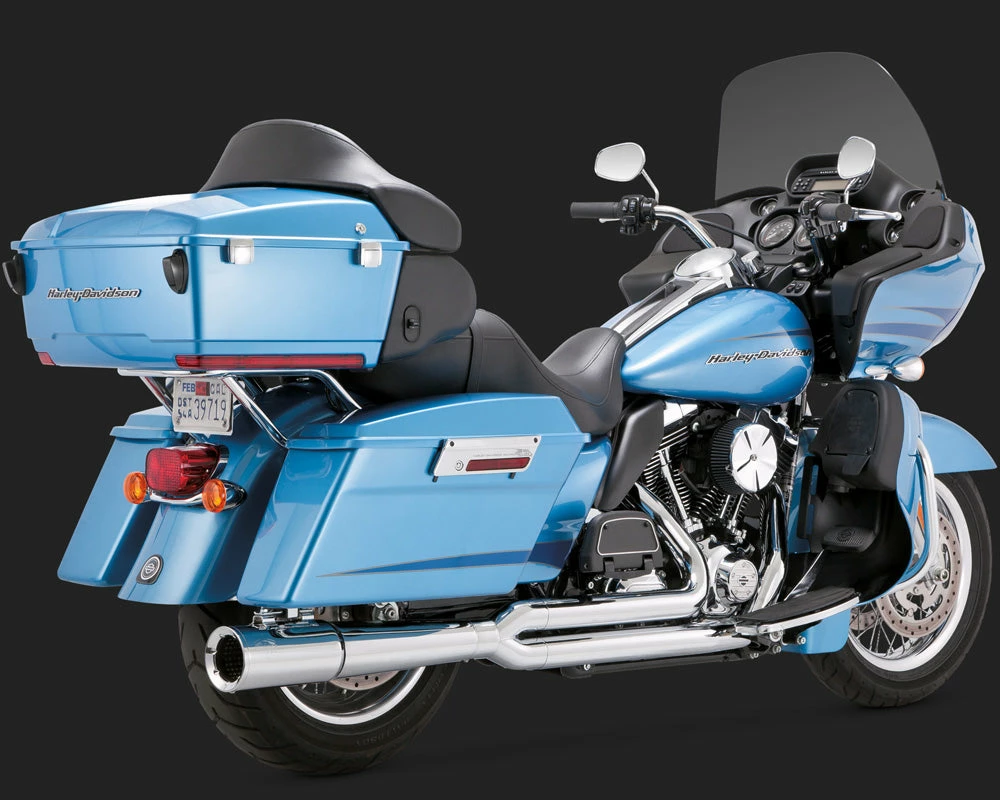 Pipes Vance & Hines® Touring '10-'16 Chrome Pro Pipe Exhaust, VH0071 3 Pipes Vance & Hines® Touring '10-'16 Chrome Pro Pipe Exhaust, VH0071