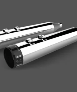 Khrome Werks® 4.5" Mufflers For Touring - Chrome W/ Klassic, 1801-1139