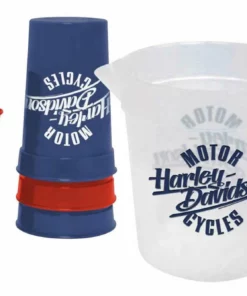 Ace Branded Home Harley-Davidson® Motorcycle Graphics Plastic Pitcher & Plastic Cups Drink Set