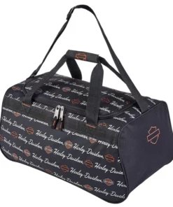 Athalon Harley-Davidson® Signature Script Sports Duffle Bag Backpacks