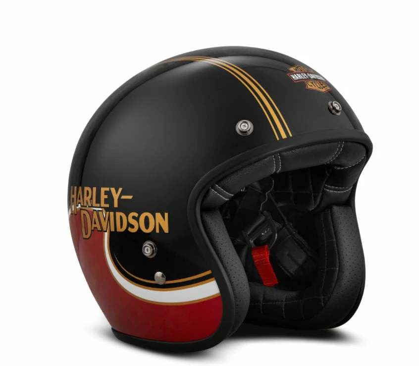 Harley-Davidson® Small The Shovel B01 3/4 Helmet, 98277-19VX 3 Harley-Davidson® Small The Shovel B01 3/4 Helmet, 98277-19VX