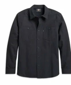 Harley-Davidson® Men's Bonded Fabric Shirt, 96172-21VM