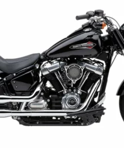 Parts Unlimited Cobra® Neighbor Hater Mufflers - Chrome, 1801-1267