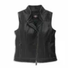 Harley-Davidson® Women's Electra Studded Leather Vest, 97005-22VW 2 Harley-Davidson® Women's Electra Studded Leather Vest, 97005-22VW