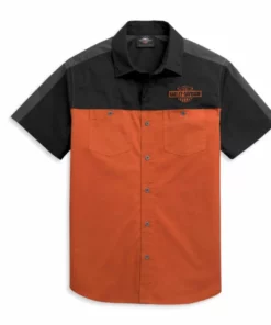 Harley-Davidson® Men's Color-block Logo Shirt, 96455-21VM