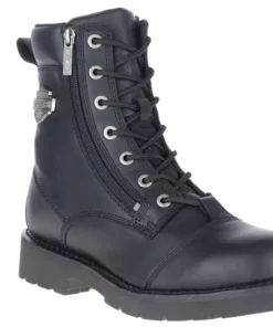 Wolverine Harley-Davidson® Men's Landry 6-Inch Black Motorcycle Boots, D93706 Footwear