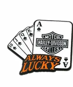 Symbol Arts Gifts & Collectibles Harley-Davidson® Always Lucky Cards Pin