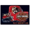 Ande Rooney Harley Davidson® Dogs Understand Embossed Tin Sign 2011241