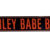 Ande Rooney Home Harley-Davidson® Harley Babe Blvd Embossed Tin Sign, 3 Ft. - Black & Orange
