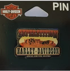 Gifts & Collectibles Superstition Harley-Davidson® Dealership Logo Custom Pin, PNCUS0302