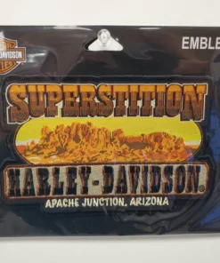 Decals & Patches Superstition Harley-Davidson® Embroidered Dealership Logo Emblem Patch