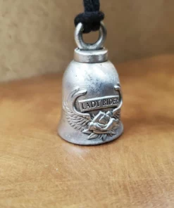 Ride Bells Source® Lady Rider Wings Rose Ride Bell PBR-180
