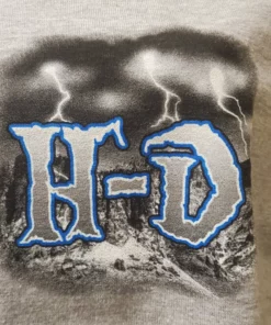 Superstition Harley-Davidson Dealership T-Shirts Harley-Davidson® Men's Lightning H-D Short Sleeve T-Shirt, Steel Grey