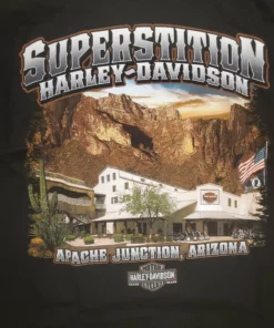 Superstition Harley-Davidson Harley-Davidson® Men's Label Genuine Long Sleeve Tee, Black