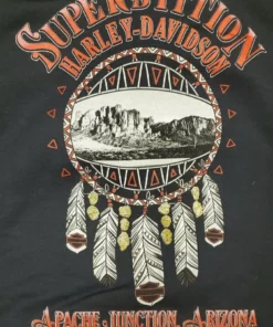 Superstition Harley-Davidson Harley-Davidson® Women's Retro Circle Sweatshirt, Black